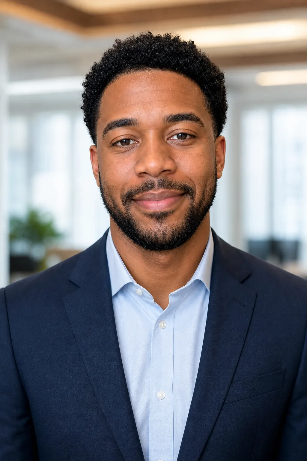 Professional AI headshot example